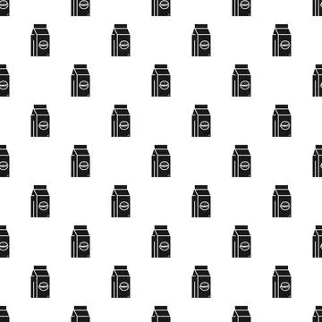 Fast food lunchbox pattern seamless 스톡 일러스트