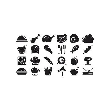 Fast food vector graphics Stock Illustration