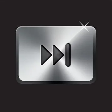 Fast Forward Button Illustrazione stock