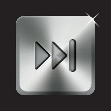 Fast Forward Button Illustrazione stock