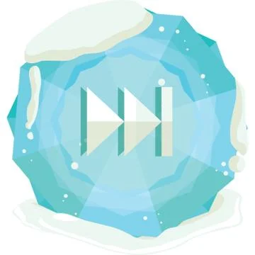 Fast Forward Button Stock Illustration