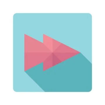 Fast Forward Button Illustrazione stock