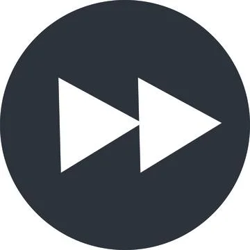 Fast forward button Stock Illustration