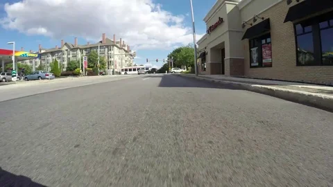 This fast forward time-lapse shot shows the traffic moving at an incredible pace Stock Footage 70713263
