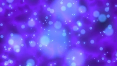 Fast fuzzy particles abstract fractal background blue motion loop Stock Footage 94120853