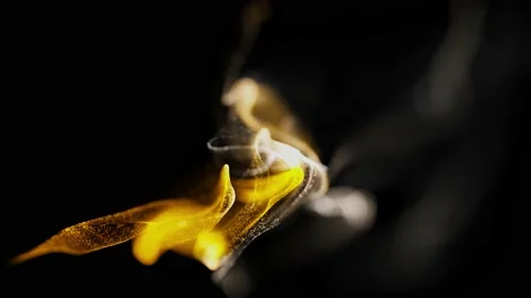 Fast Gold Particles Background Loop Video stock 207799020