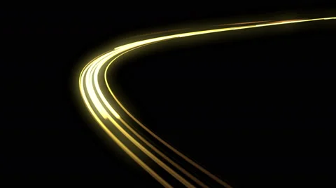 Fast Headlights. 4K. Loop. Stock-Footage 43563160