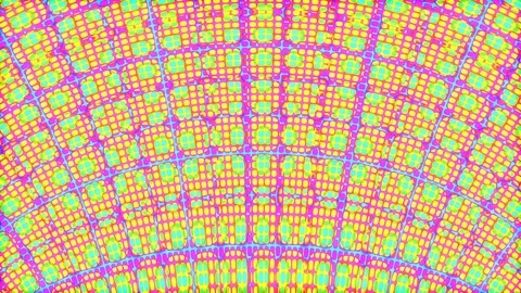 Fast Horizontal Color Cycle Interference Pattern Abstract Motion Background Loop Stock Footage 99876227