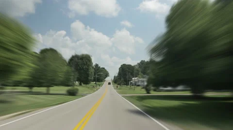 Fast Hyperlapse Middle of the Day Highway 70 Straight Road Stock Footage 67005251