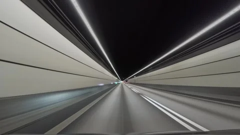 Fast hyperlapse ride from Denmark to Sweden through Oresund Bridge in 30 seconds Stock Footage 338308396