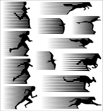 Fast Stock-Illustration