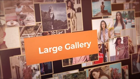 Fast Large Gallery Stock After Effects