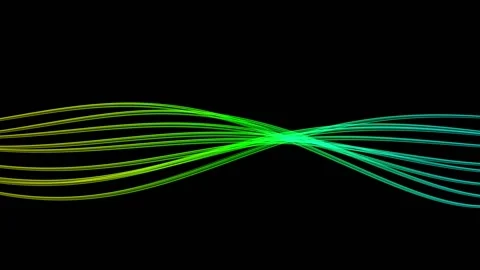 Fast light trails Video stock 162180021