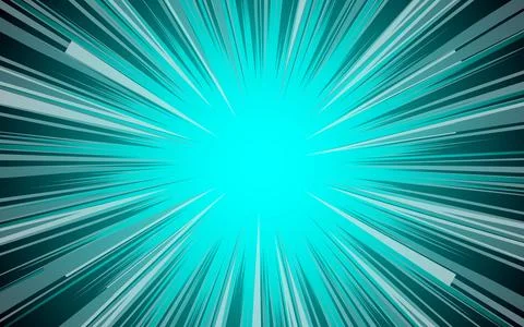 Fast line manga comic background with abstract color explosion anime frame .. Illustrazione stock