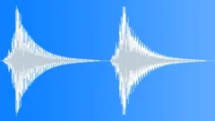 Fast Low Whoosh To Metallic Drop (2 items) (Suspense, Special. Sub)Sound Effect