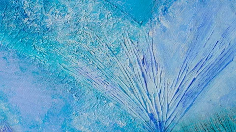 Fast making of a painting Stock Footage 67242053