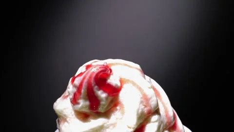 Fast melting of ice cream cone time lapse Stock Footage 264470721