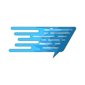 Fast message illustration Stock Illustration