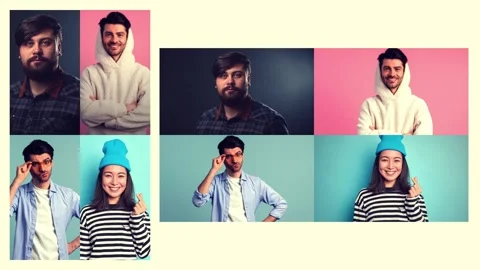 Fast Modern Multiscreen Promo Intro Opener | Dynamic Grid Reveal Stock After Effects