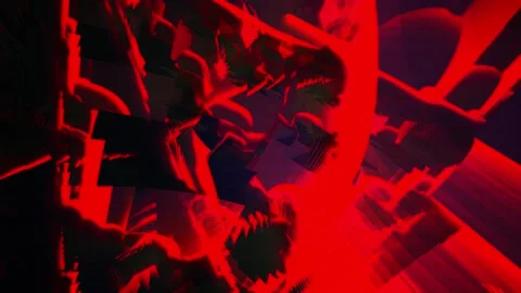 Fast Motion Abstract Fluid Dynamics with Vibrant Colors Shifting Across Whi.. Stock Footage 343696005