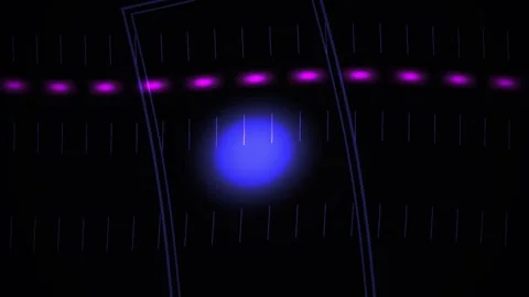 Fast Motion Abstract Light Trails Background for Dynamic Technology Concepts Stock Footage 343696058