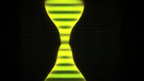 Fast Motion Abstract Light Trails in Dark Studio Setting Stock Footage 343696142