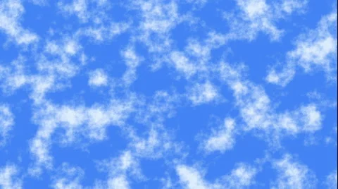 Fast motion of blue sky clouds backrounds Stock Footage 45323328
