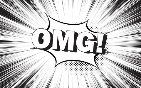 Fast motion line background. Comic illustration with lines. Pop art pattern.. Stockillustratie