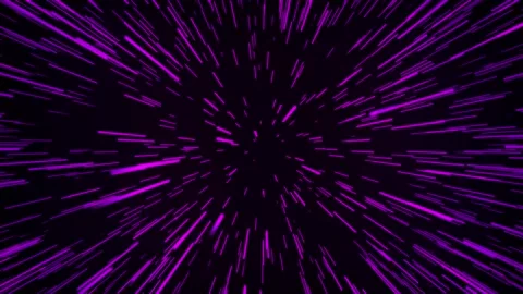 Fast motion purple light streaks abstract background visual effect featuring 스톡 동영상 336508598
