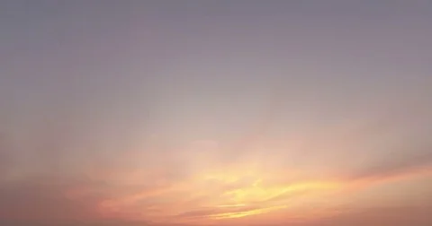 Fast motion. Red sunset over the sea Stock Footage 71643611