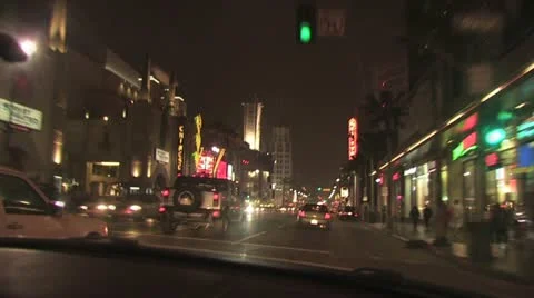 Fast Motion View of Traffic From  The Passenger Seat 10 스톡 동영상 19189772