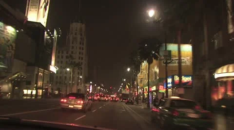 Fast Motion View of Traffic From  The Passenger Seat 11 Video stock 19189798