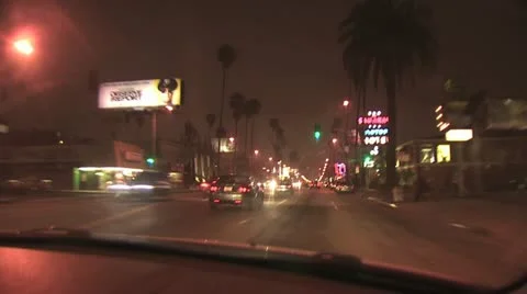 Fast Motion View of Traffic From  The Passenger Seat 13 스톡 동영상 19191223
