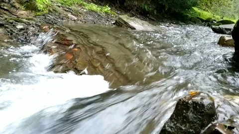 Fast mountain river. 動画素材 99338585