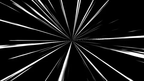 Fast Movement Comic Speed Lines overlay animation Stock Footage 320473860