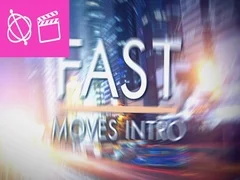 Fast Moves Intro - Apple Motion and Final Cut Pro X Template Stock After Effects