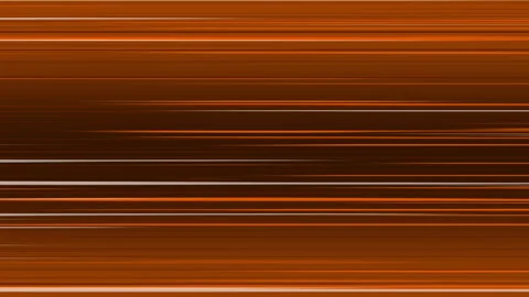 Fast moving abstract horizontal lines in orange gradient hues. Stock Footage 316609935