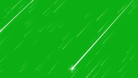 Fast Moving Abstract Lines Rain on Green Screen Transition Stock Footage 321391288