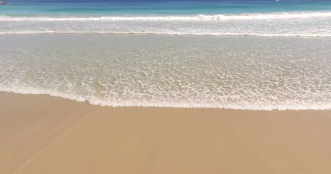 Fast moving Aerial over Waves and Ocean, Cape Town Video stock 60108689