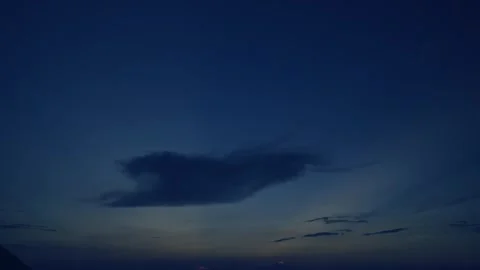 Fast Moving Altocumulus Clouds Time Lapse Over Blue Sky Stock Footage 340890069