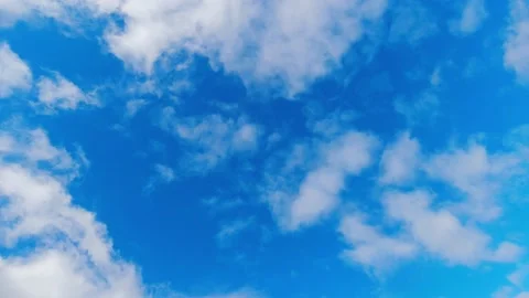 A fast moving blue and cloudy sky time lapse 스톡 동영상 150427569