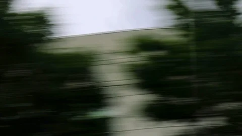 Fast moving building atl Stock Footage 90362544