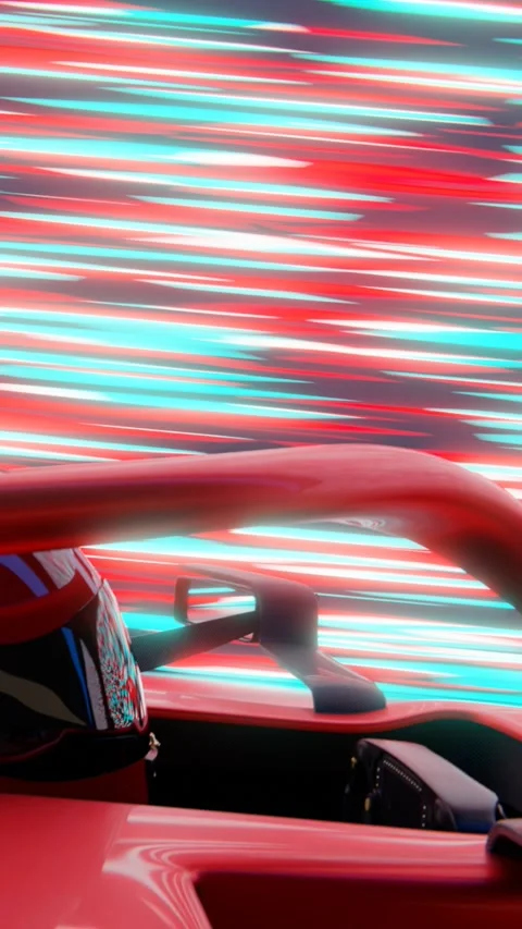 Fast moving car in motion Video stock 260007322