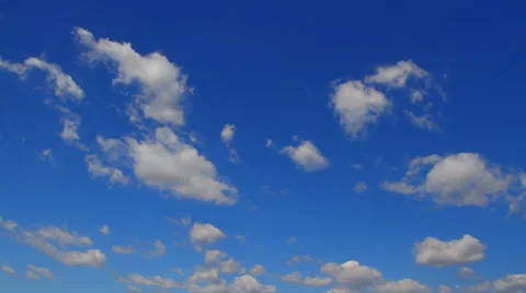 Fast-moving cirrus clouds Video stock 28380481