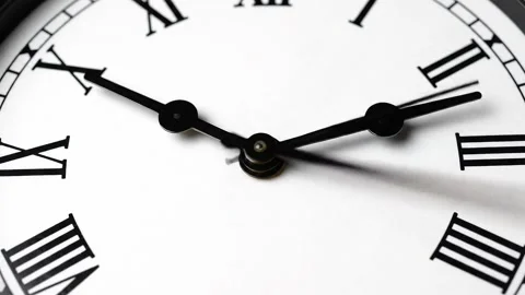 Fast Moving Clock Hands Animation Stock Footage 314805427