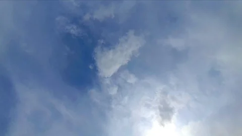 Fast moving Cloud time lapse Stock Footage 114000246