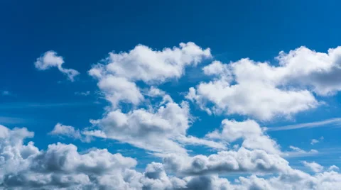 Fast moving clouds. 4K Timelapse Vídeo Stock 67254294