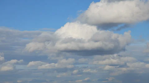 Fast-moving clouds background. Time Lapse Stock Footage 29875764