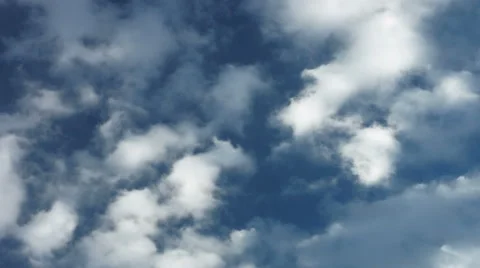 Fast moving clouds with changing light and shadows 4k Video stock 49211521