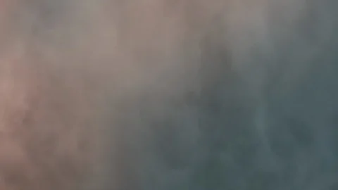 Fast moving clouds on evening sky. Stock Footage 123498421